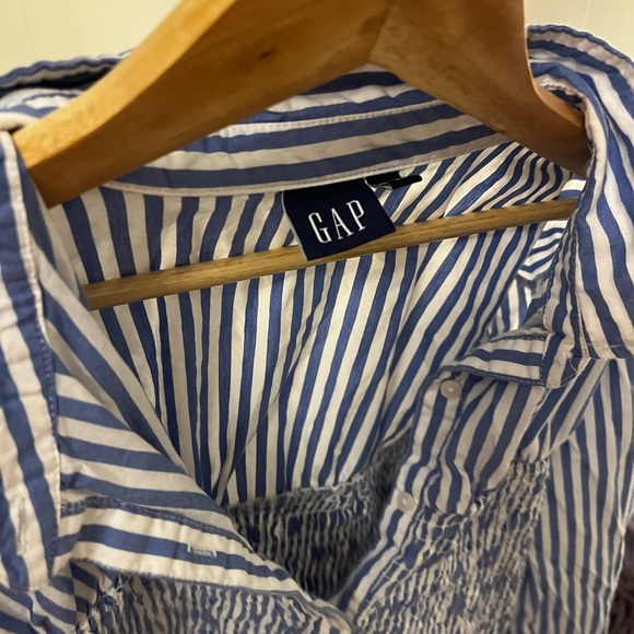 Blue and White Stripped Shirt - Picture 2 of 3